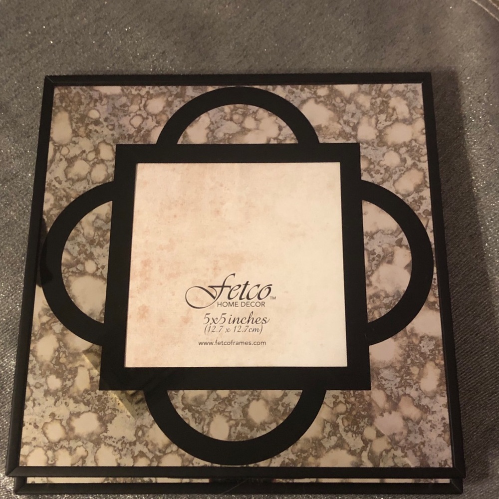 Set of 2 Mirrored picture frames